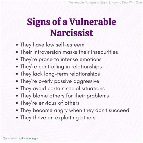 <b>Narcissistic</b> personality disorder is one of the sub-types of the. . 10 signs of a wife with vulnerable narcissist traits